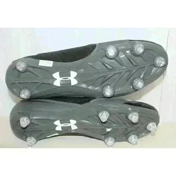 New Under Armor Nitro Clutch Fit 4DFoam Football Cleats 1252426-001 Mens size 13 - Picture 7 of 13